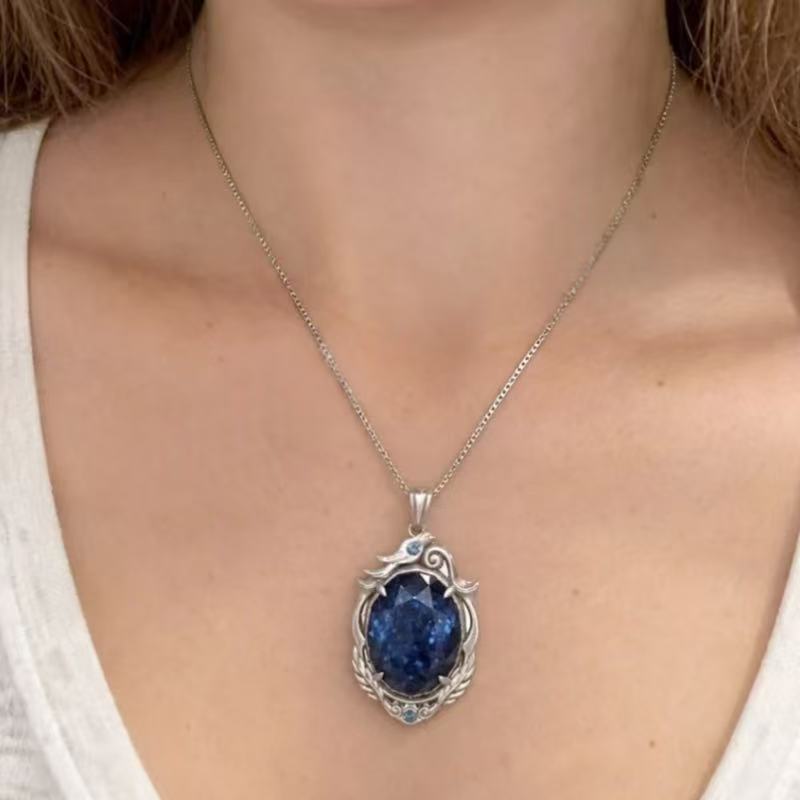 Identity V Cursed Sapphire Nec - Anime Pendant Necklace 评论和价格