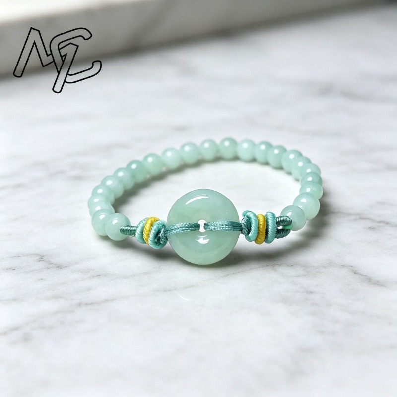 Natural Real Emerald Blue Wate - Bracelets 评论和价格