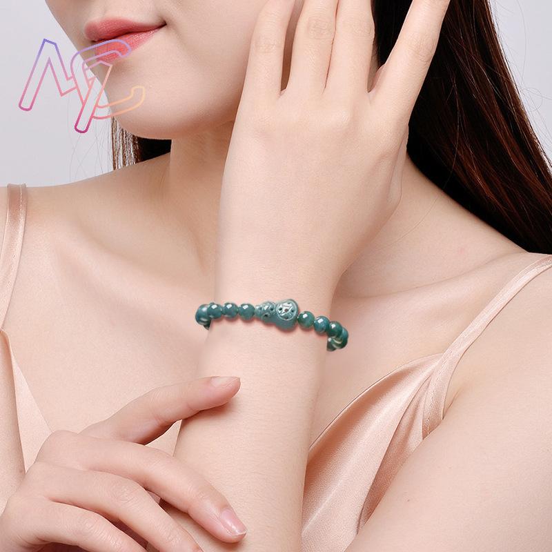 Myanmar Jadeite Gourd Bracelet - Bracelets 评论和价格