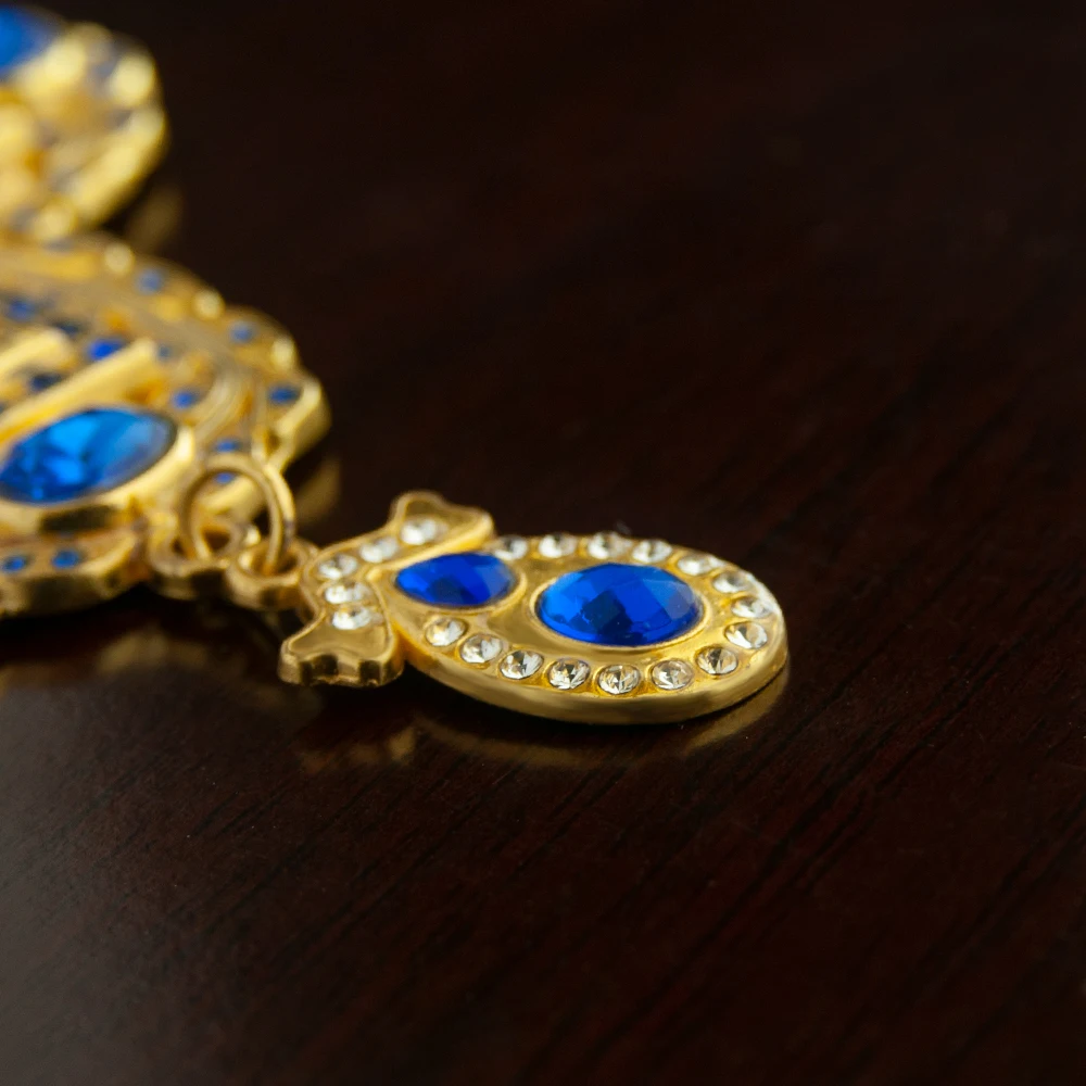 HTISOK Orthodox Bishop Pectora - Cross Pendant Necklace Gold 评论和价格