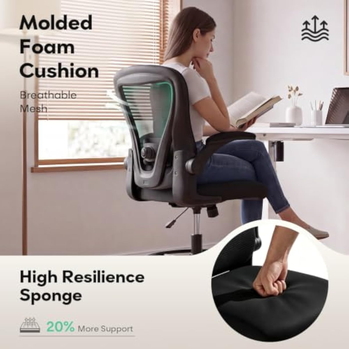 Ergonomic Tall Drafting Seat w - Rings 评论和价格