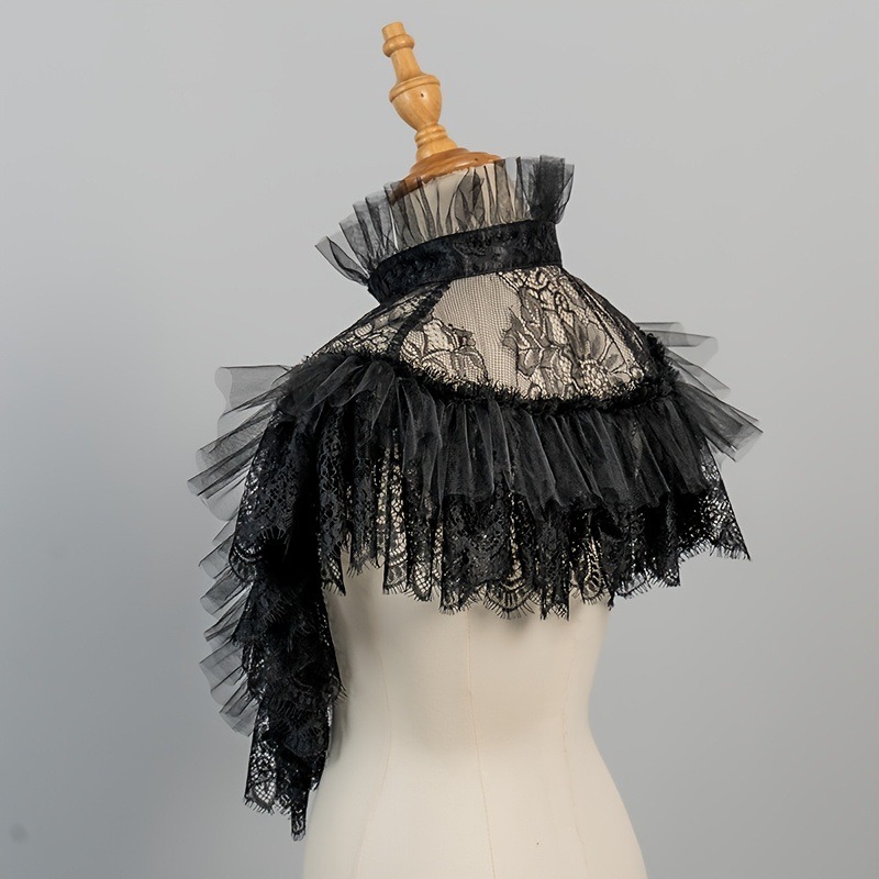 Gothic Style Lace Tulle False  - Necklaces 评论和价格