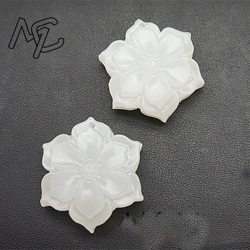 Natural Chinese White Jade Pen - Necklaces 评论和价格